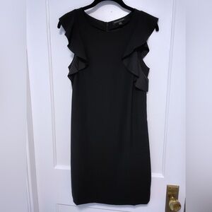Banana Republic Black Shift Dress, Size 0